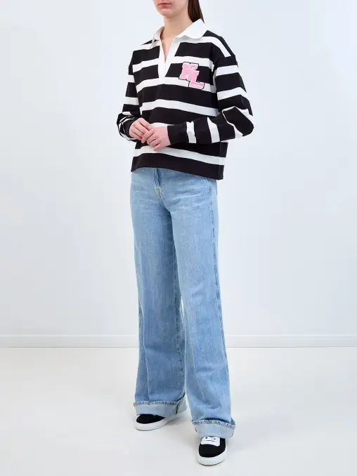 Свитшот хлопковый KARL LAGERFELD