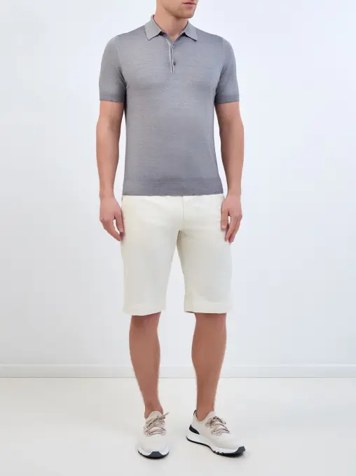 Поло шерстяное CANALI