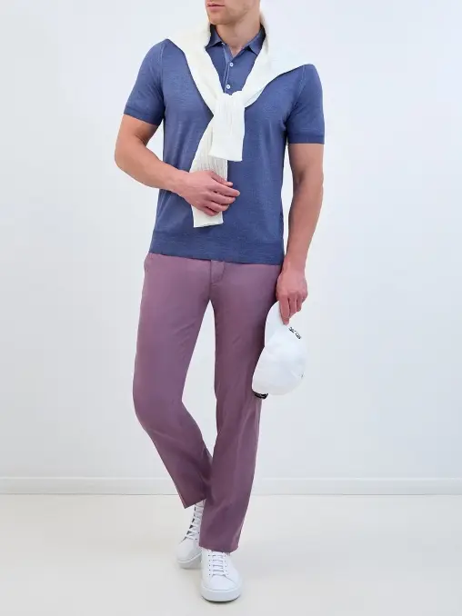 Поло шерстяное CANALI