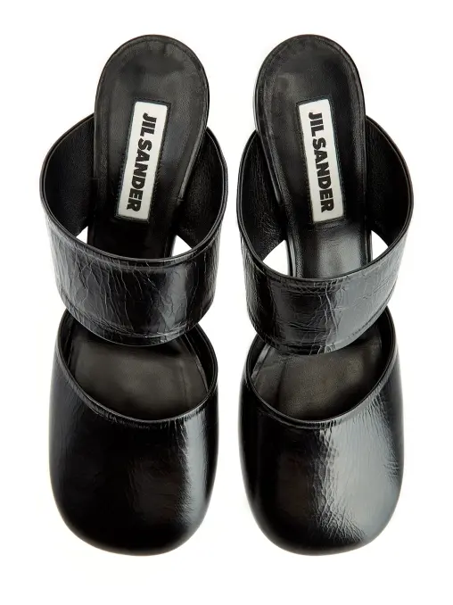 Сабо кожаные JIL SANDER