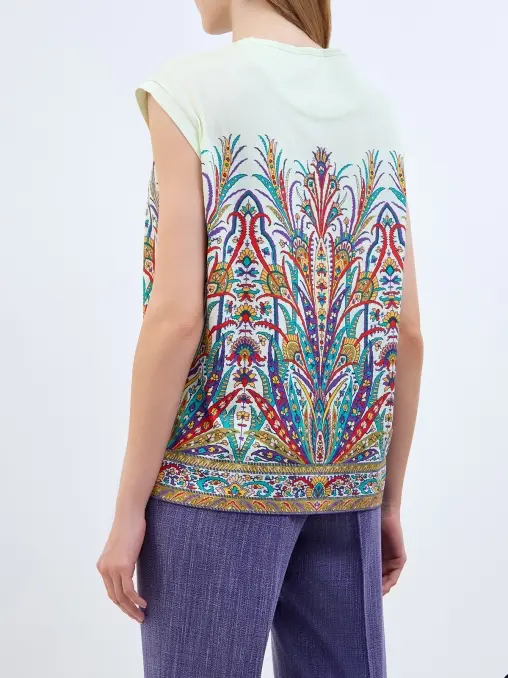 Блуза хлопковая ETRO