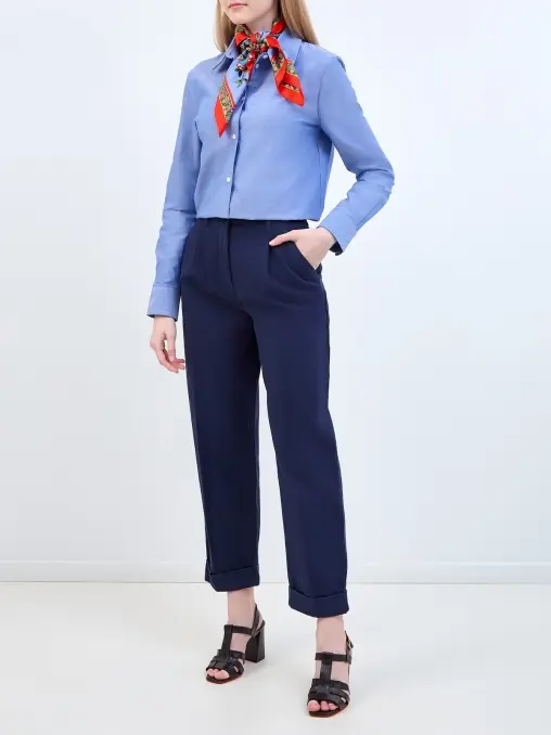 Брюки хлопковые ETRO