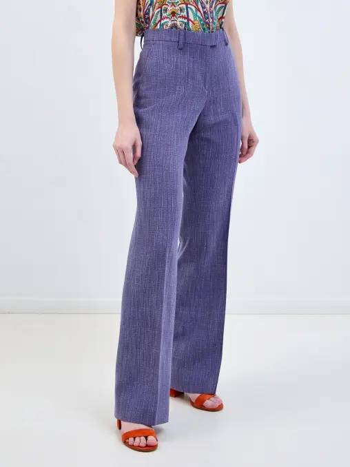 Брюки из вискозы ETRO