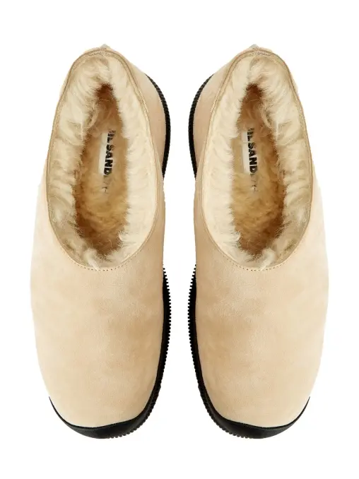 Ботинки замшевые JIL SANDER