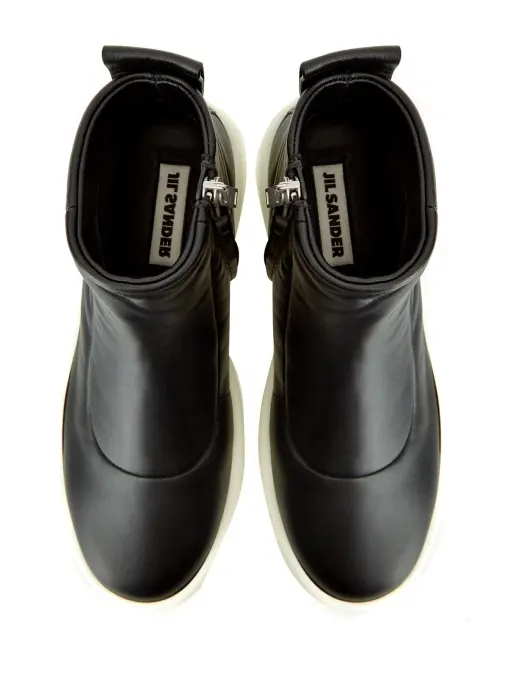 Кеды кожаные JIL SANDER