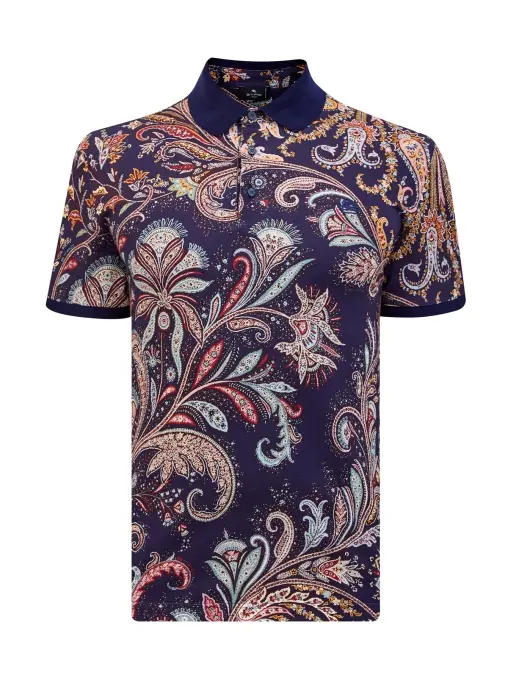 Поло хлопковое ETRO