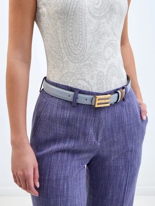 Ремень кожаный ETRO