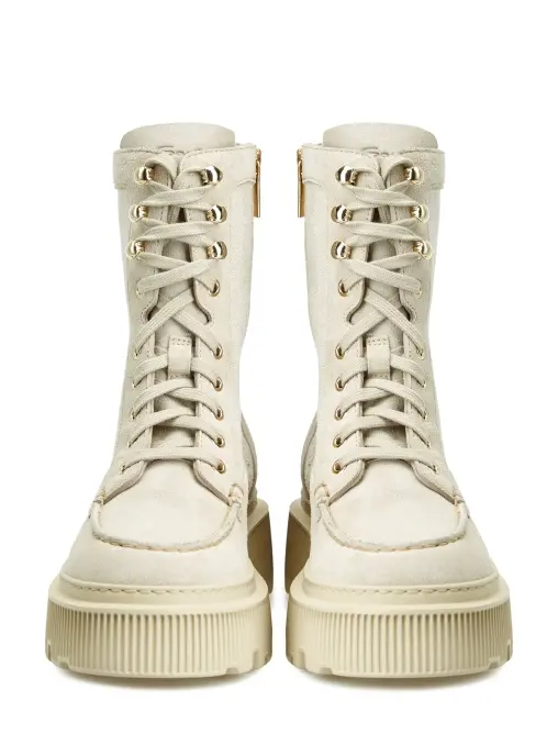 Ботинки кожаные SANTONI