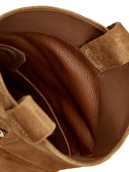 Ботильоны замшевые SANTONI