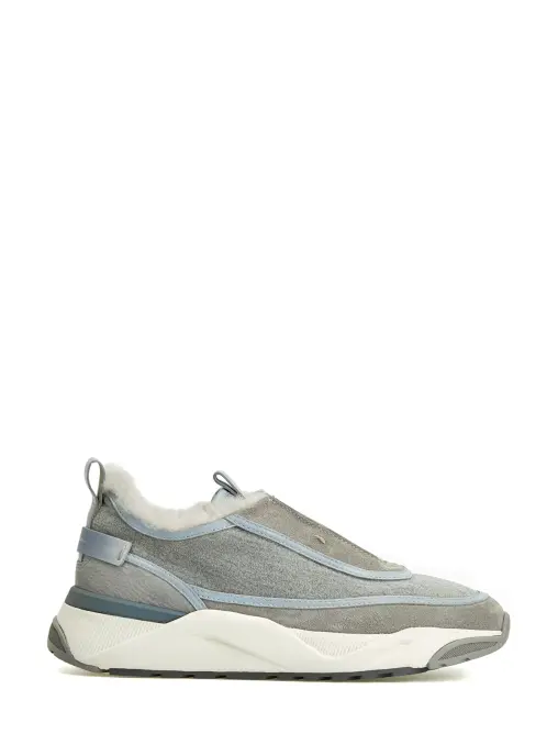Кроссовки кожаные SANTONI