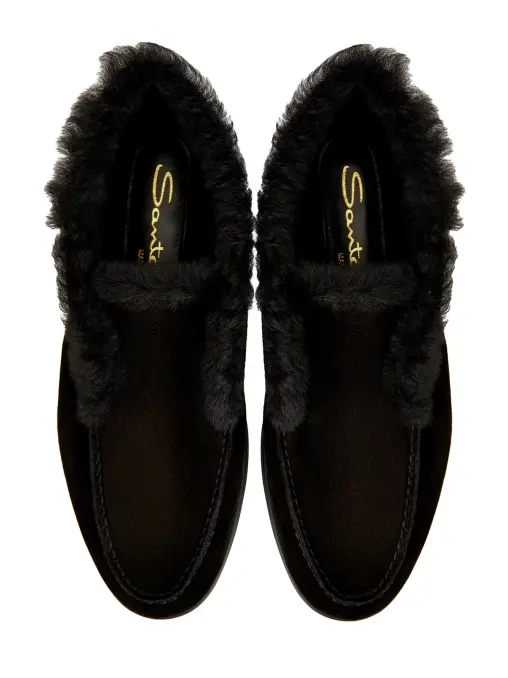 Ботинки замшевые SANTONI