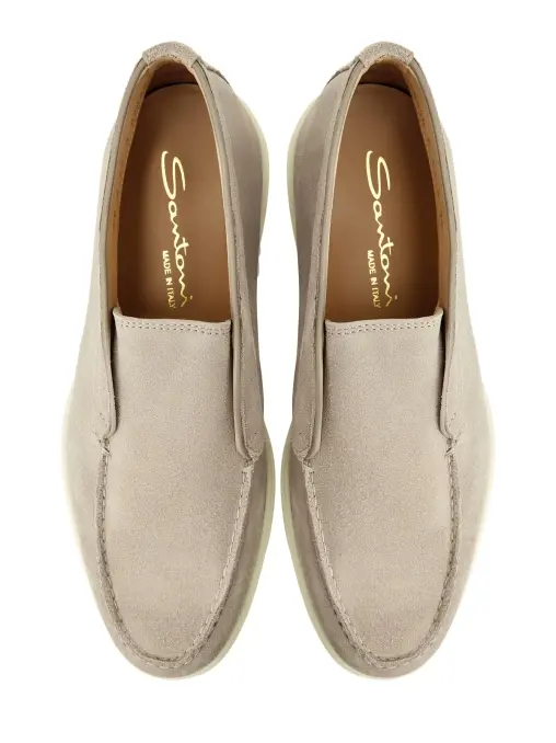 Ботинки замшевые SANTONI