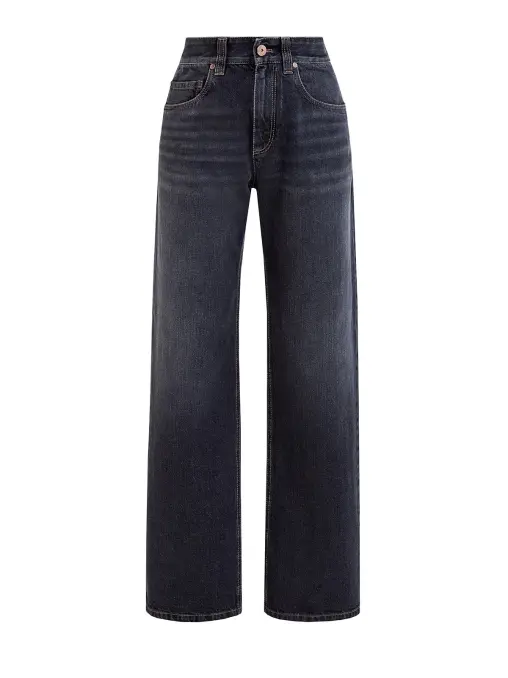 Джинсы хлопковые BRUNELLO CUCINELLI