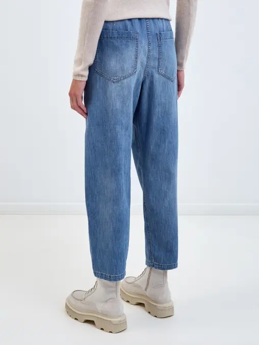 Джинсы хлопковые BRUNELLO CUCINELLI