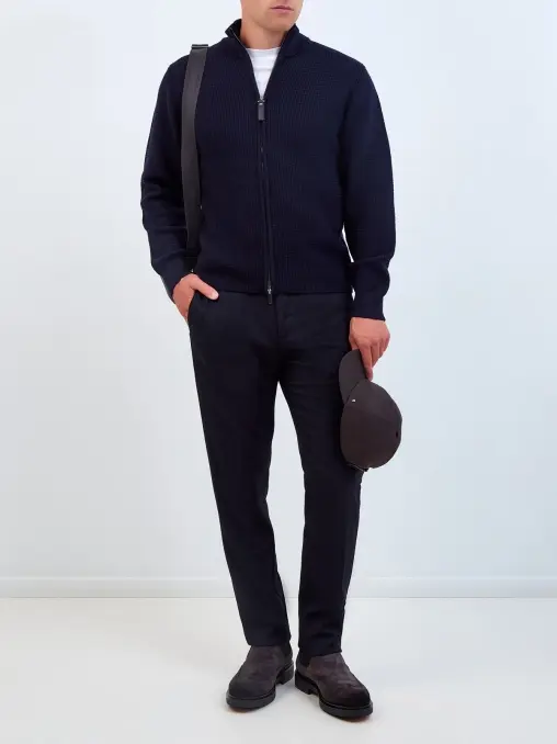 Брюки шерстяные CANALI