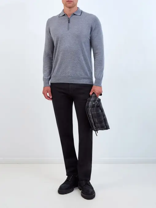Джинсы хлопковые CANALI