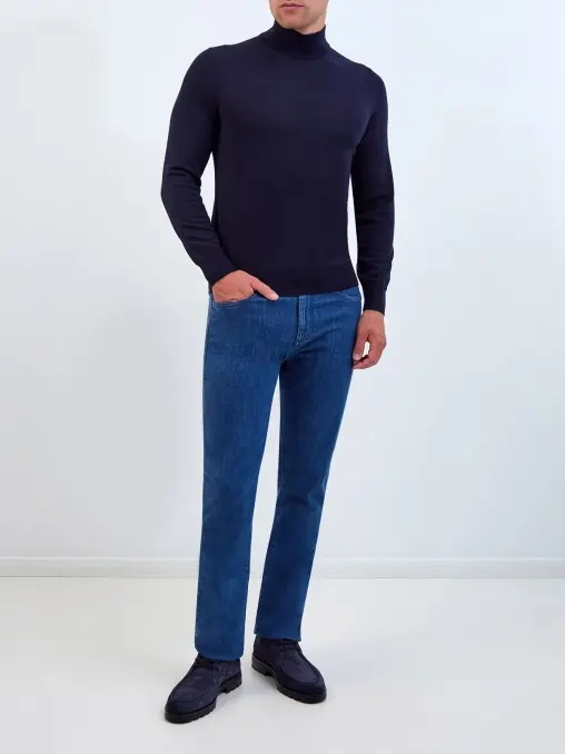 Джинсы хлопковые CANALI