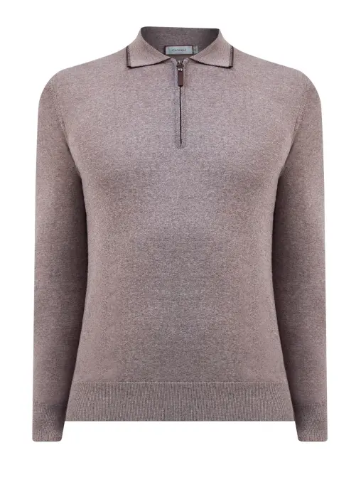 Поло шерстяное CANALI