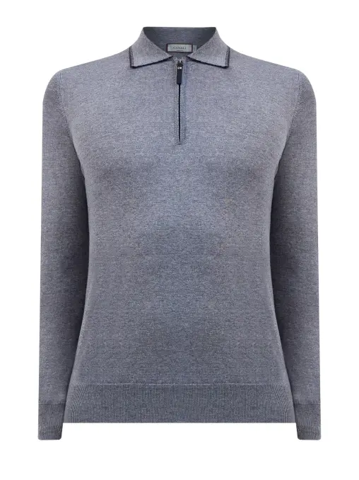 Поло шерстяное CANALI