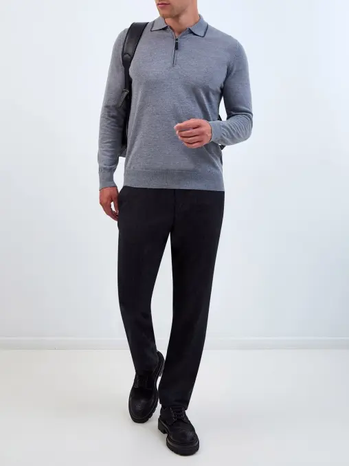 Поло шерстяное CANALI