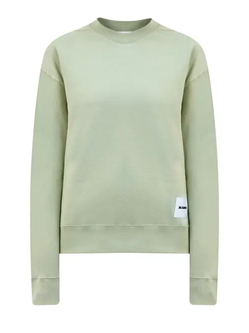 Свитшот хлопковый JIL SANDER