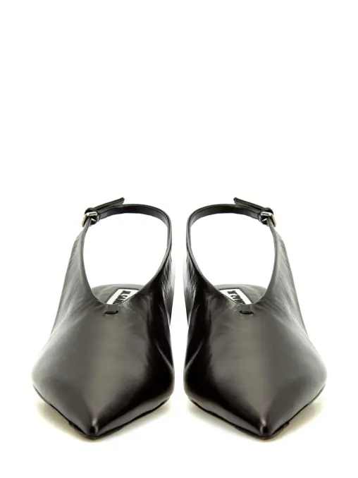 Туфли кожаные JIL SANDER