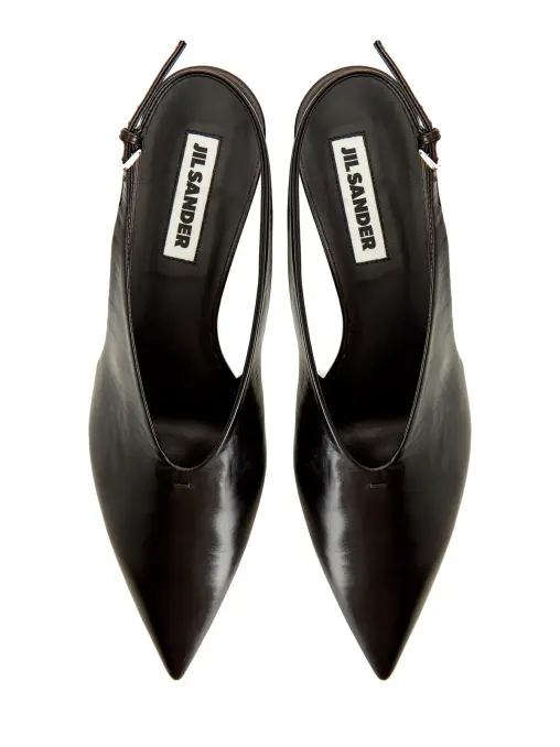 Туфли кожаные JIL SANDER