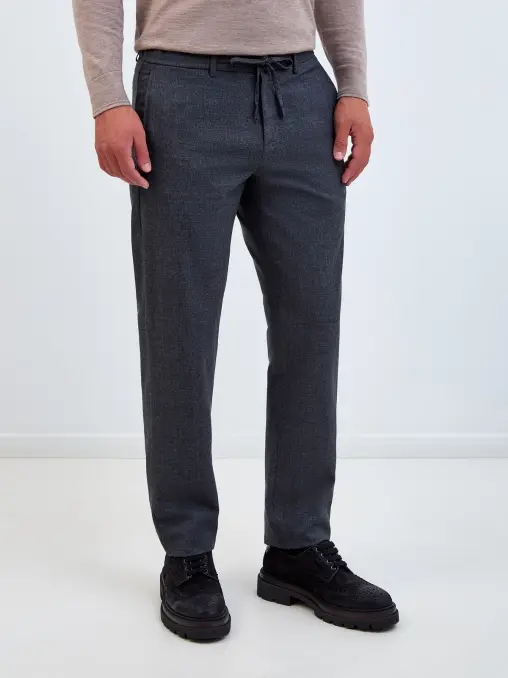 Брюки шерстяные CANALI