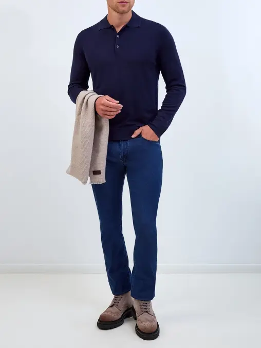 Джинсы хлопковые CANALI