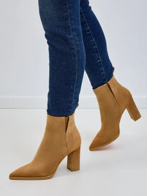 Ботильоны замшевые SANTONI