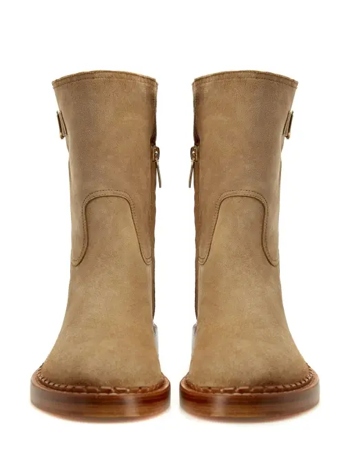 Ботинки кожаные SANTONI