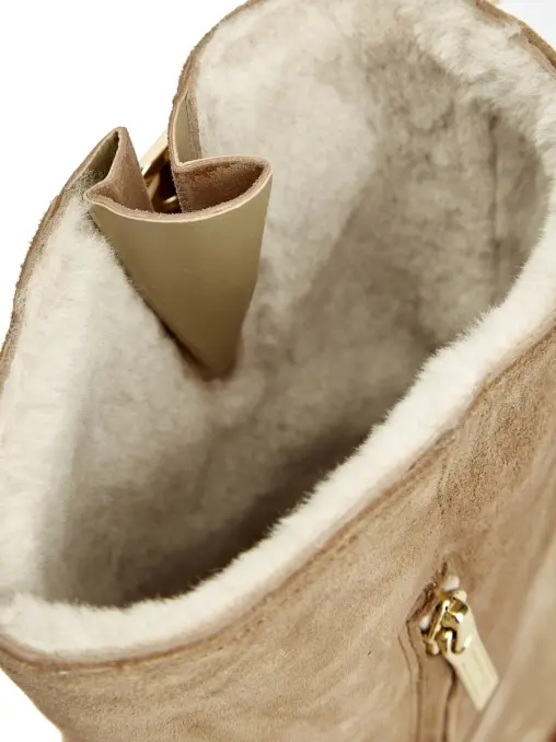 Ботинки замшевые SANTONI