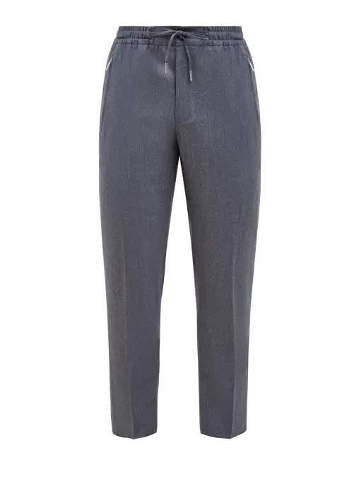 Брюки шерстяные BERTOLO LUXURY MENSWEAR