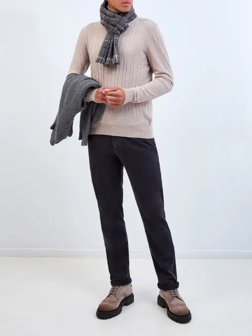 Водолазка шерстяная BERTOLO LUXURY MENSWEAR