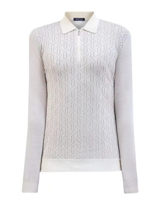 Поло шерстяное BERTOLO LUXURY MENSWEAR