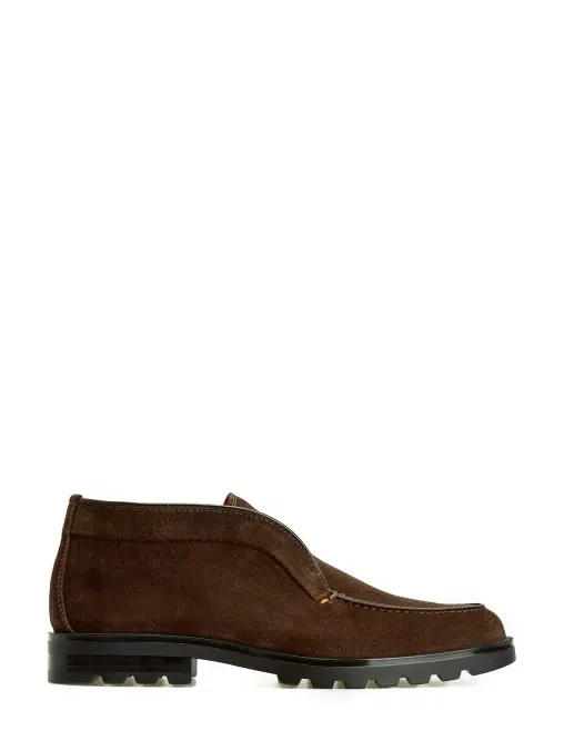 Ботинки кожаные SANTONI