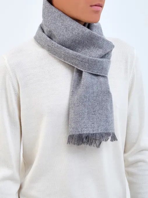 Шарф кашемировый BERTOLO LUXURY MENSWEAR
