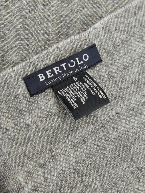 Шарф кашемировый BERTOLO LUXURY MENSWEAR