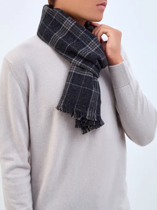 Шарф кашемировый BERTOLO LUXURY MENSWEAR