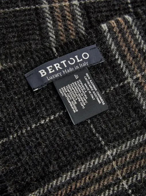 Шарф кашемировый BERTOLO LUXURY MENSWEAR