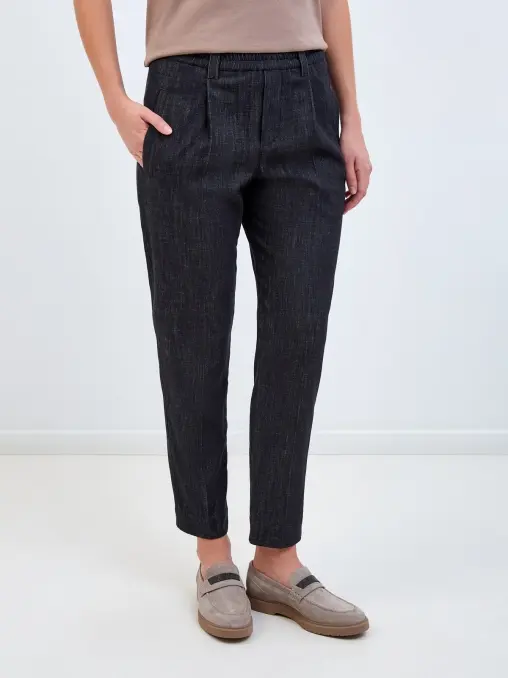 Джинсы хлопковые BRUNELLO CUCINELLI