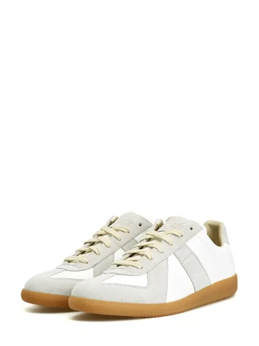 Кроссовки кожаные MAISON MARGIELA