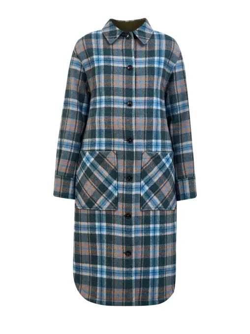 Пальто шерстяное WOOLRICH