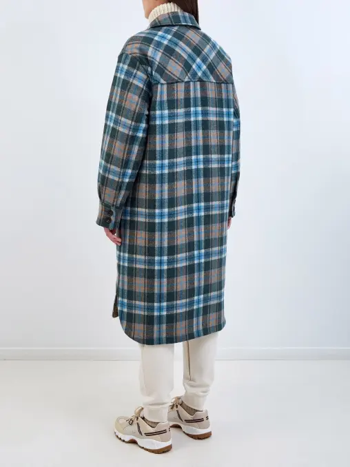Пальто шерстяное WOOLRICH