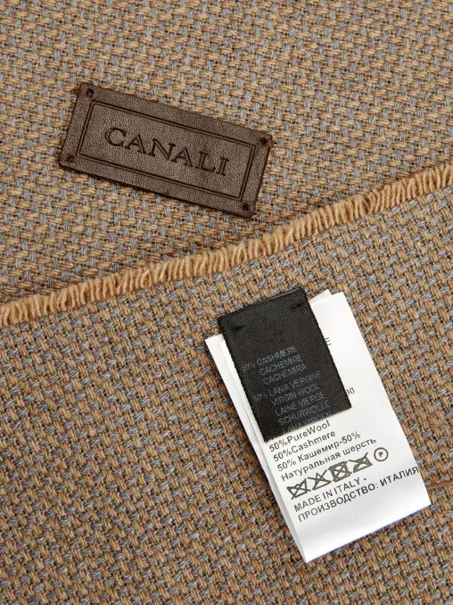 Шарф из шерсти и кашемира CANALI