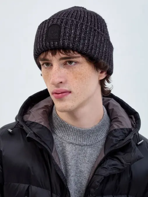 Шапка из хлопка и шерсти PARAJUMPERS