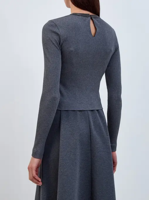 Джемпер хлопковый BRUNELLO CUCINELLI