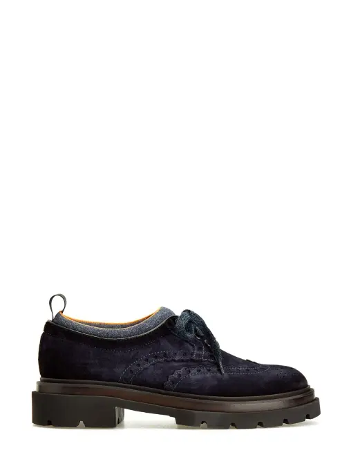 Ботинки замшевые SANTONI