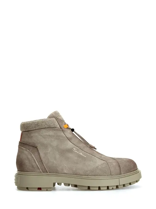 Ботинки замшевые SANTONI