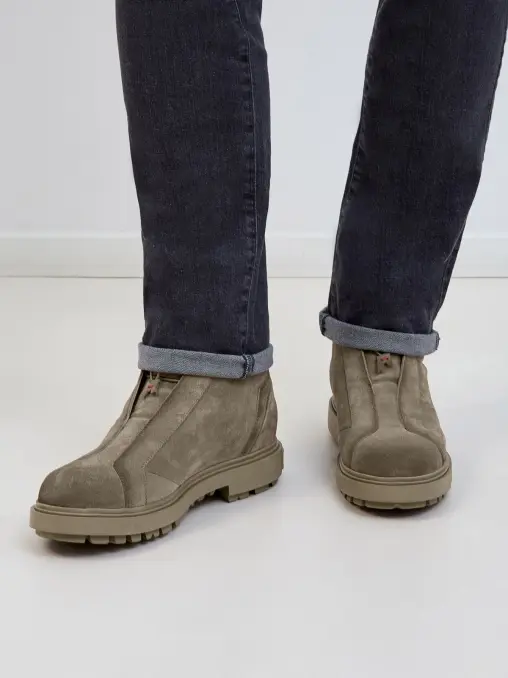 Ботинки замшевые SANTONI